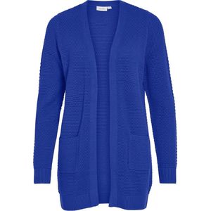 Vila Vest Vidalo L/s Knit Cardigan- Noos 14097125 Mazarine Blue Dames Maat - XXL