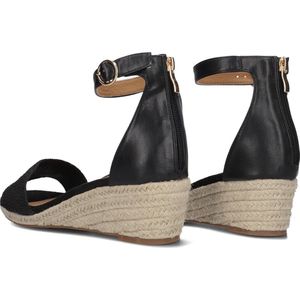 Omoda 0577-3b Espadrilles - Zomer Schoenen - Dames - Zwart - Maat 38