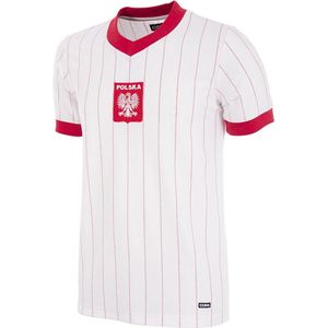 COPA - Polen 1982 Retro Voetbalshirt - Mannen - Wit - XL