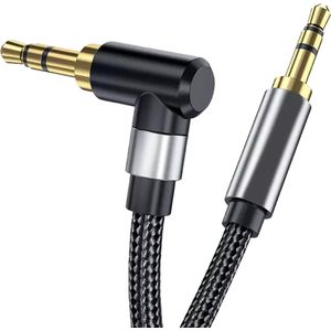 AdroitGoods lightning naar jack Audio Aux kabel - 3,5 mm jack naar Lightning - Auto - Geschikt Voor Auto, Telefoon, Samsung, Apple iPhone, iPod, iPad