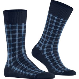 FALKE Modern Tailor herensokken - blauw (space blue)