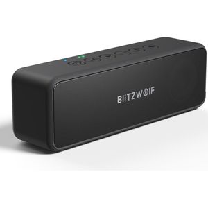 BlitzWolf® BW-WA4 30W soundbar - draadloze luidspreker - Draagbare Bluetooth-luidspreker - Dubbele stuurprogramma's Bas - TWS Stereo - IPX6 Waterdichte - TF-kaart  - AUX Buitenluidspreker - Zwart