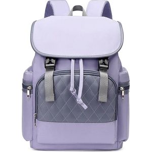 Luiertas - Baby reistas - Waterproof - Mama tas - 35L - 43x31cm - Paars