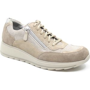 Durea, 6263 682 0257, Beige combi sneaker wijdte E