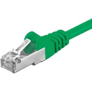 CAT5e FTP patchkabel / internetkabel 3 meter groen - netwerkkabel