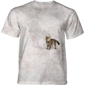 T-shirt Shadow of Power Cat White M