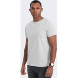 Ombre - Kyliani - T-Shirt Heren - Grijs - Modaitalia