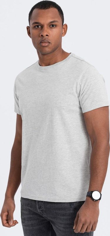 Ombre - Kyliani - T-Shirt Heren - Grijs - Modaitalia