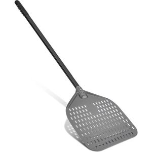 Geperforeerde Pizzaschep - 120 cm - Aluminium - Voor Bakken Pizza en Brood