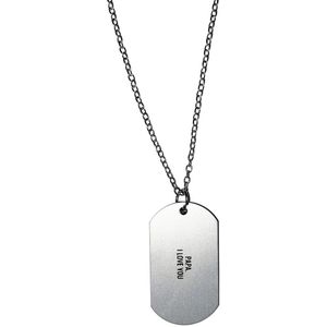 Akyol - papa i love you ketting - Papa - de liefste vader - vaderdag cadeautjes - vaderdag - cadeau - verjaardagscadeau - verjaardag - kado - geschenk - gift - vader artikelen