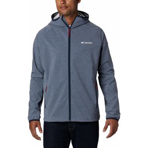 Columbia Heather Canyon™ Jacket Jas - Soft Shell Jas voor Heren - Outdoorjas - Blauw - Maat L