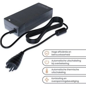 GO SOLID! Oplader Elektrische Fiets - geschikt voor Bergamot E-Line 42V/4A