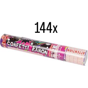 Confetti Kanon - Party Poppers - 144 stuks