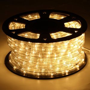 Touw Strip - Licht snoer - Waterdichte Buis - Touw - Outdoor - Tuin - Kerst - 10m LED touw licht buiten binnen - 240 LED's waterdichte LED-buis - feest licht decoratie Kerstmis - Warmwit