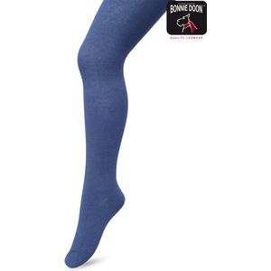 Bonnie Doon Biologisch Katoenen Maillot Meisjes Blauw maat 140/146 - Kinder Maillot - OEKO-TEX gecertificeerd - Bio Cotton Tights - Duurzaam Huidvriendelijk Bio Katoen - Fijne pasvorm - Gladde Naden - Bering Sea - BP053900.131