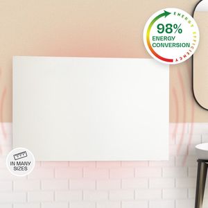 Klarstein Wonderwall Air Art Infinite infrarood verwarming 90x60 cm wand FB wit