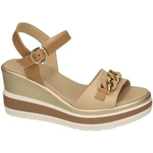 Nero Giardini -Dames - beige - sandalen - maat 38