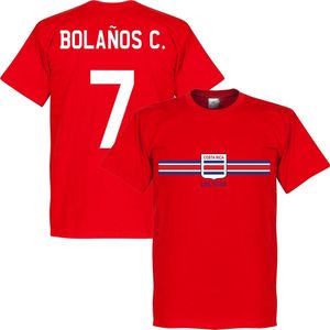 Costa Rica C. Borges 5 Team T-Shirt - Rood - M