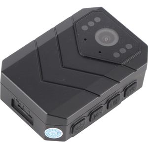 Versleten 4K Mini Camera met 1080P HD WiFi - Lichaamscamera Draagbaar en Waterdicht met Groothoeklens - Schokbestendige Pocketvideorecorder met Achterclip .