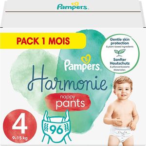 Pampers Harmonie Pants Maat 4 (9kg-15kg) - Mega Pack - 96 Luierbroekjes