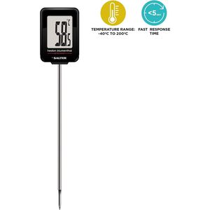 vleesthermometer - Digitale vleesthermometer, keukenthermometer, grillthermometer, braadthermometer voor keuken, bakken, braden, grillen