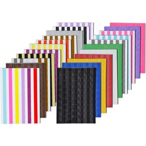 2244 stuks (22 kleuren gesorteerd) Fotohoekstickers Zelfklevend voor fotoalbums Scrapbook DIY Craft