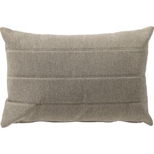Dutch Decor TALIA - Buitenkussen 40x60 cm - waterafstotend en uv-bestendig - Pumice Stone - taupe