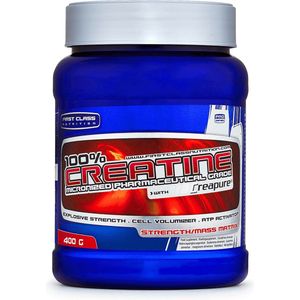 First Class Nutrition - Creatine Micronized (400 gram) - Creatine Monohydraat - Pre-Workout - Sportvoeding - Creapure