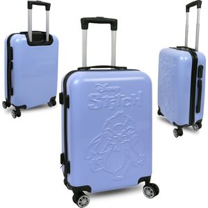 DISNEY Stitch harde koffer, trolleykoffer, hutkoffer 55x35x20cm