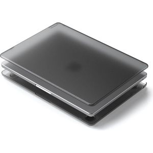 Satechi Eco Hardshell laptop hoes - geschikt voor MacBook Air M2 - zwart doorzichtig