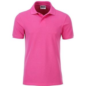 James and Nicholson Heren Basis Polo (Roze)