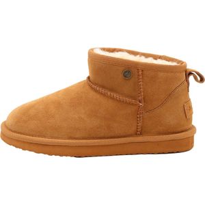 Alpacas Footwear – Dames - korte laarzen - schapenwol voering - Chestnut - 41
