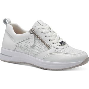Tamaris COMFORT Essentials Dames Sneaker - WHITE STRUCTUR - Maat 40