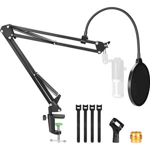 microfoon arm / Microfoon Boom Arm Mic Stand Verstelbare / Microphone Boom Arm Mic Stand Adjustable - microfoon stand