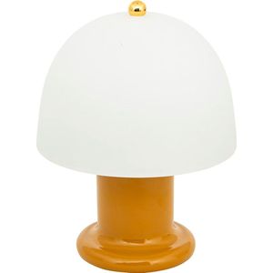 Atmosphera LED Tafellamp - Ø16xH21cm - Oker