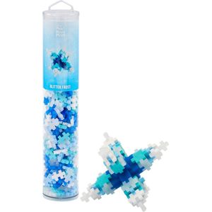 Plus-Plus - Glitter Frost Mix Tube - Constructiespeelgoed - Set Met Bouwstenen - 240 Delige Bouwset - Bouwspeelgoed - Vanaf 3 Jaar