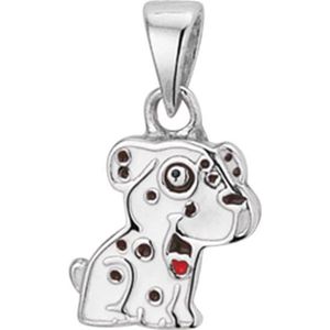 The Kids Jewelry Collection Hanger Hond - Zilver