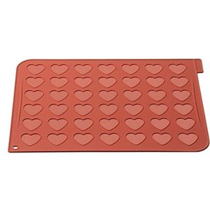 Silikomart bakmat voor hartvorm macarons