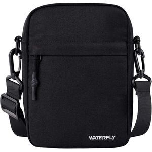 Schoudertas Schoudertas Messenger Bag: Herentas om te hangen Klein Heren Mobiele Telefoon Sling Tas Mannen Schoudertas Crossbag Borstzak Dames Crossbody Mobiele Telefoon, Klassiek zwart