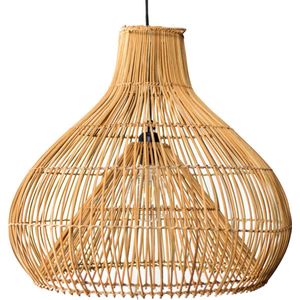 Rotan / Rieten Hanglamp - Handgemaakt - Naturel - ⌀50 cm