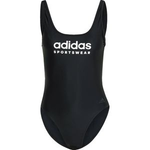 adidas Sportswear Sportswear U-Back Badpak - Dames - Zwart- 36