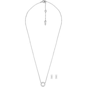 Fossil JFS00584SET Geschenkset Damesketting en Oorbellen- 450 mm