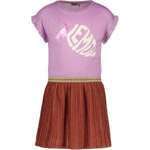 Like Flo F402-5830 Meisjes Jurk - Lilac - Maat 164