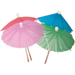 IJs parasols gekleurd 15 stuks