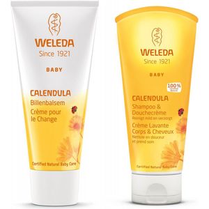 Weleda Calendula Baby Valuepack Shampoo & Douchecrème + Billenbalsem