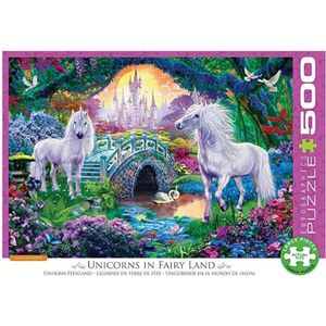 eurographics Unicorns in Fairy Land legpuzzel 500 stukjes