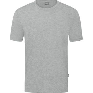 Jako Organic Stretch-T-Shirt Heren - Lichtgrijs Gemeleerd | Maat: XL