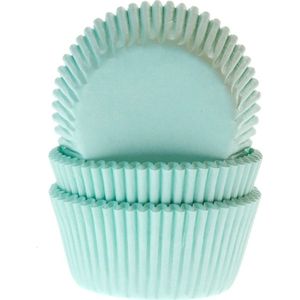 House of Marie Cupcake Vormpjes - Baking Cups - Mint - pk/50