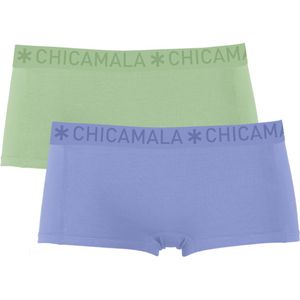 Chicamala Meisjes Boxershorts - 2 Pack - Maat 104 - Meisjes Onderbroeken
