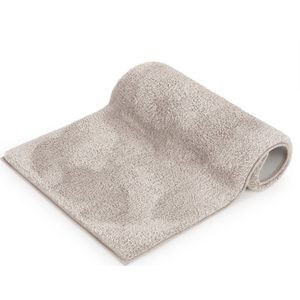 Blumtal Badmat Antislip - Douchemat voor Badkamer - Zacht - 50 x 80cm, beige